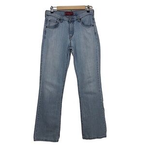Levi’s Y2K Nouveau Boot Cut Stretch Cotton Blend Light Blue Wash 515 Jeans 10/L